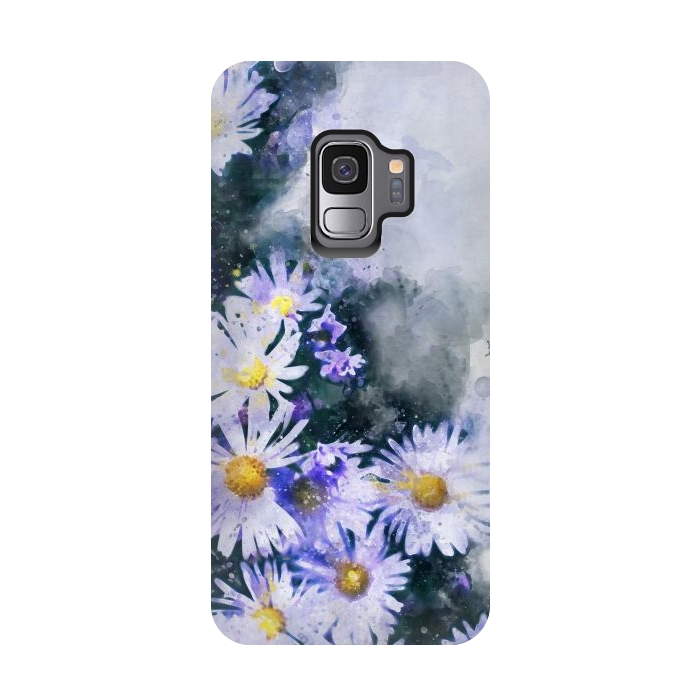 Galaxy S9 StrongFit Beauty in Blue by Creativeaxle