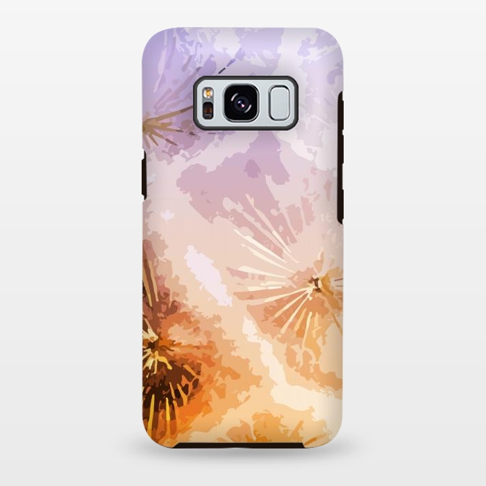 Galaxy S8 plus StrongFit Dandelion Pattern by Creativeaxle