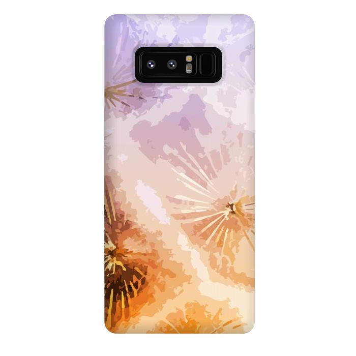 Galaxy Note 8 StrongFit Dandelion Pattern by Creativeaxle
