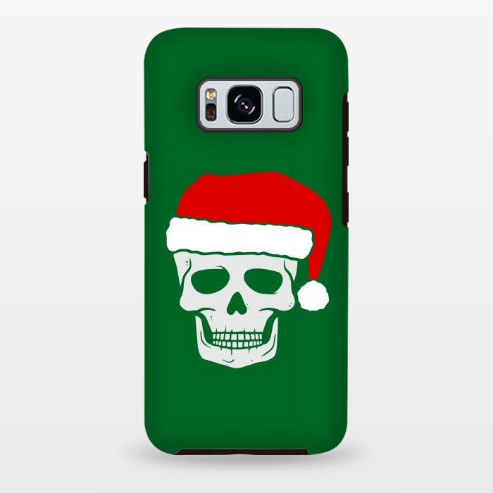 Galaxy S8 plus StrongFit Santa Skull by Dhruv Narelia