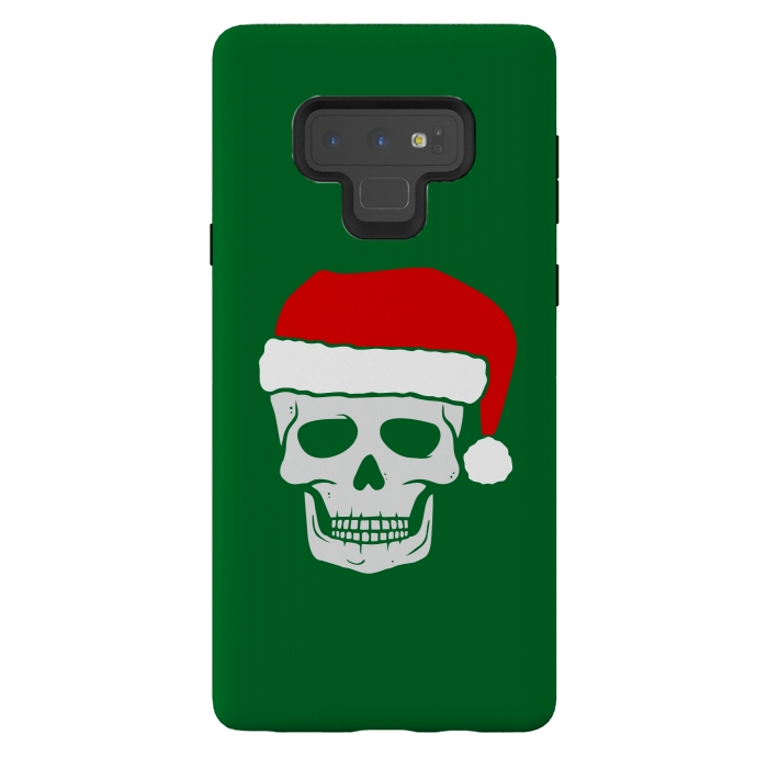 Galaxy Note 9 StrongFit Santa Skull by Dhruv Narelia