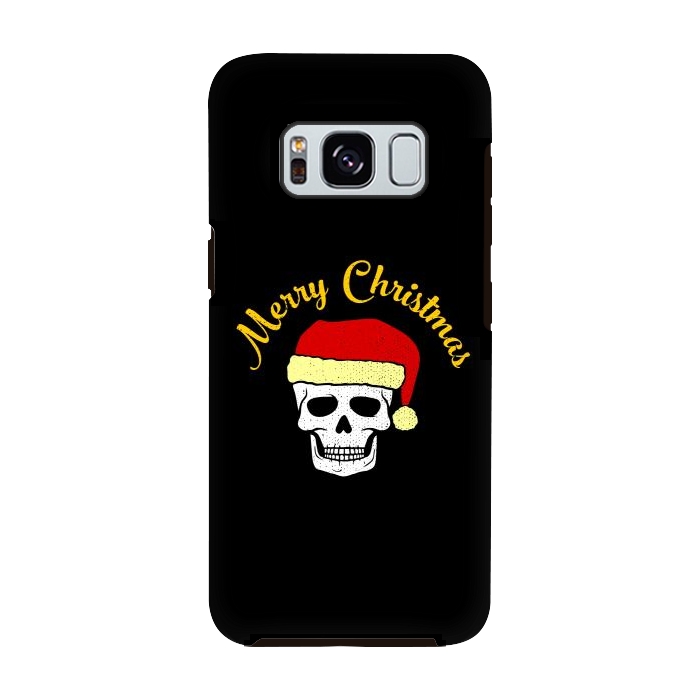 Galaxy S8 StrongFit Merry Christmas by Dhruv Narelia