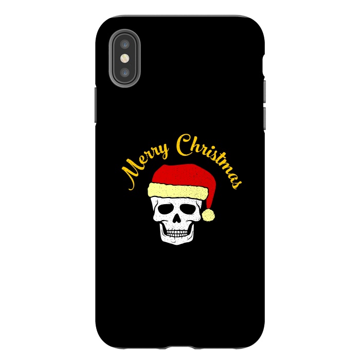 iPhone Xs Max StrongFit Merry Christmas by Dhruv Narelia