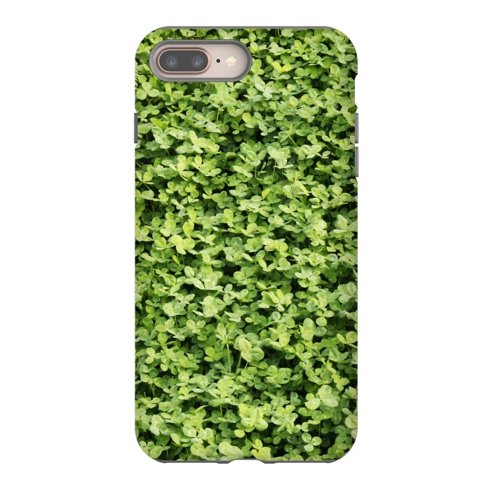 iPhone 7 plus StrongFit Irish Green Clovers by Takeapic Galicia