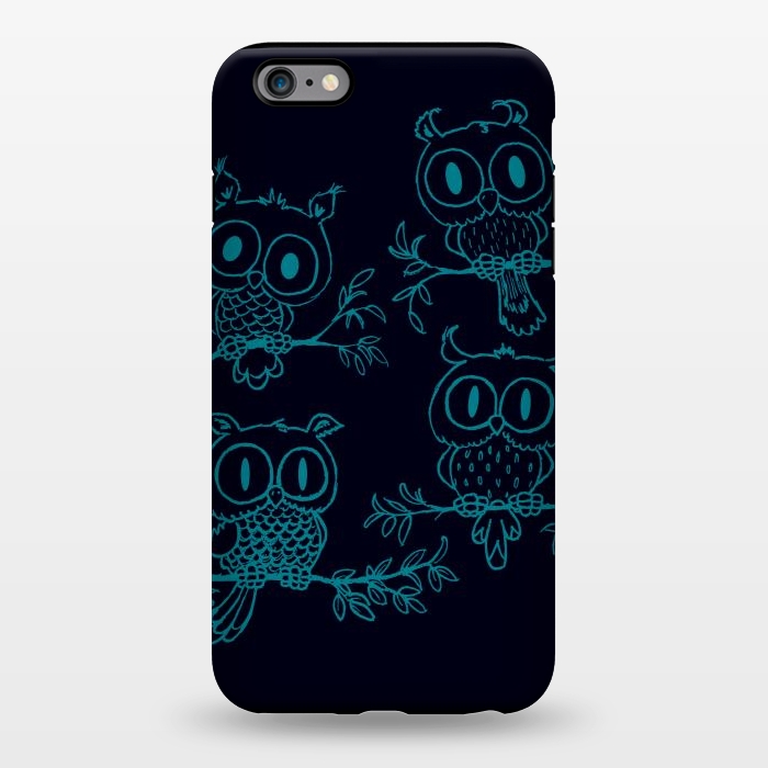 iPhone 6/6s plus StrongFit Owls in the night by Mangulica