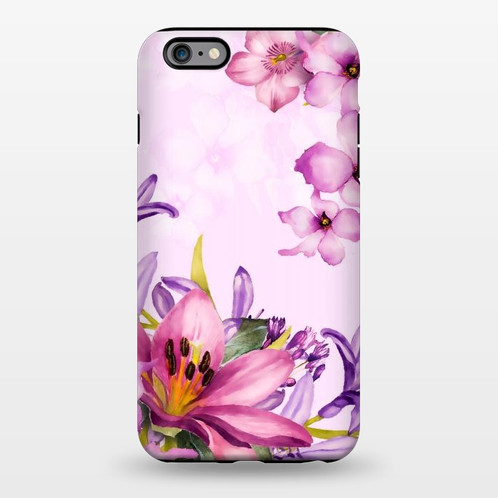iPhone 6/6s plus StrongFit Floral Smile by Creativeaxle