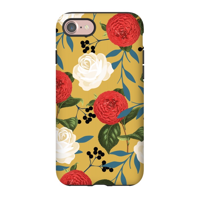 iPhone 7 StrongFit Floral Obsession by Uma Prabhakar Gokhale