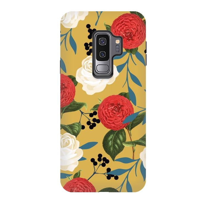 Galaxy S9 plus StrongFit Floral Obsession by Uma Prabhakar Gokhale