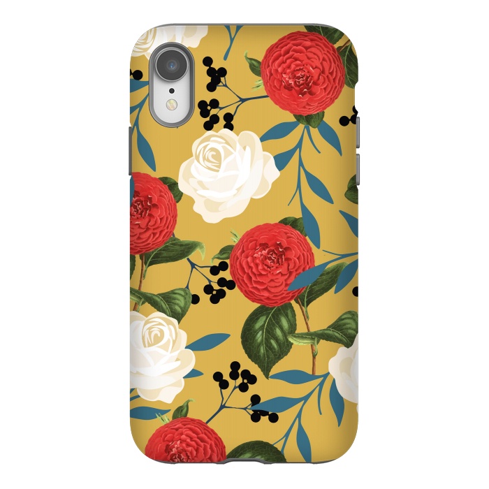 iPhone Xr StrongFit Floral Obsession by Uma Prabhakar Gokhale