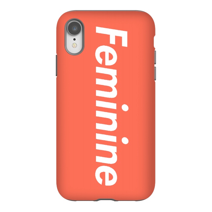 iPhone Xr StrongFit Feminine by Michael Cheung