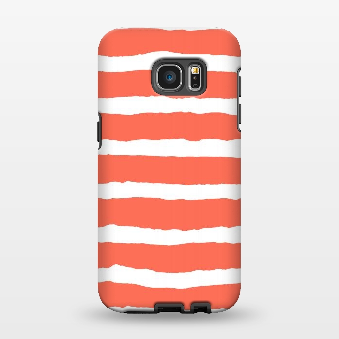 Galaxy S7 EDGE StrongFit Raw Feel Stripes by Michael Cheung