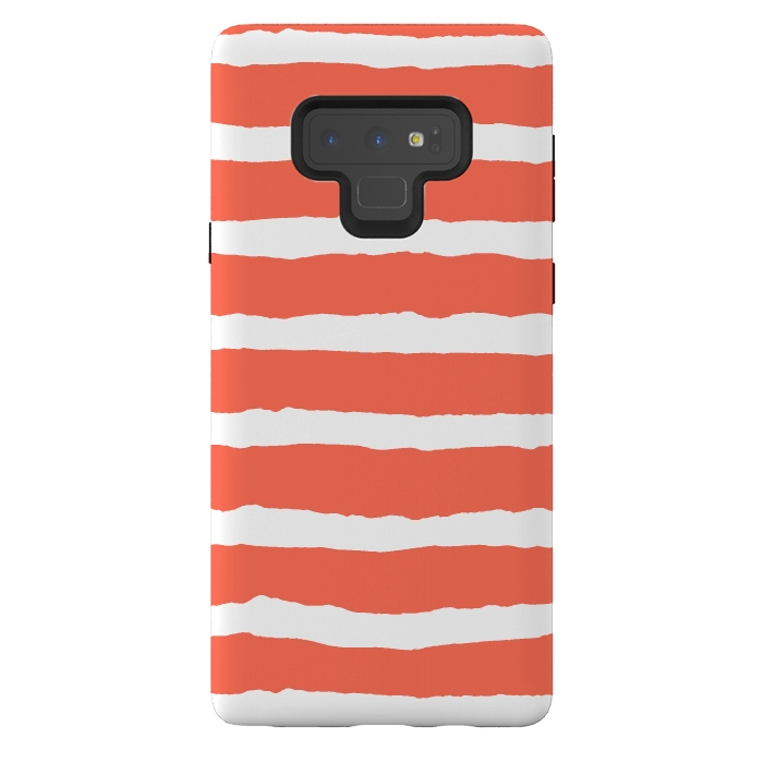 Galaxy Note 9 StrongFit Raw Feel Stripes by Michael Cheung