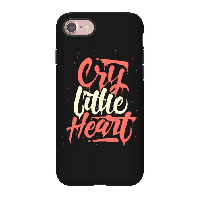 iPhone 7 StrongFit cry little heart by cowohigienis