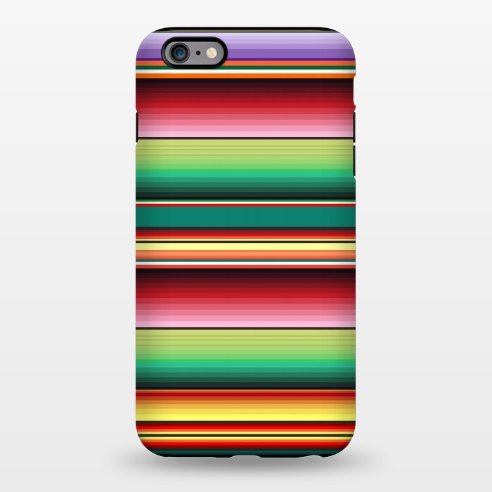 iPhone 6/6s plus StrongFit Mexican Fabric Texture Colors Textile by BluedarkArt
