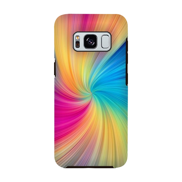 Galaxy S8 StrongFit Rainbow Abstract Design by Art Design Works