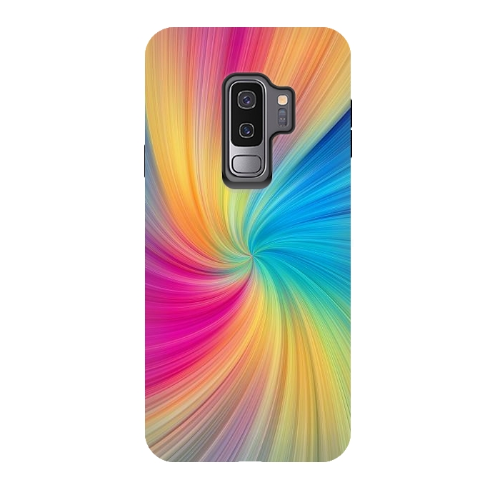 Galaxy S9 plus StrongFit Rainbow Abstract Design by Art Design Works