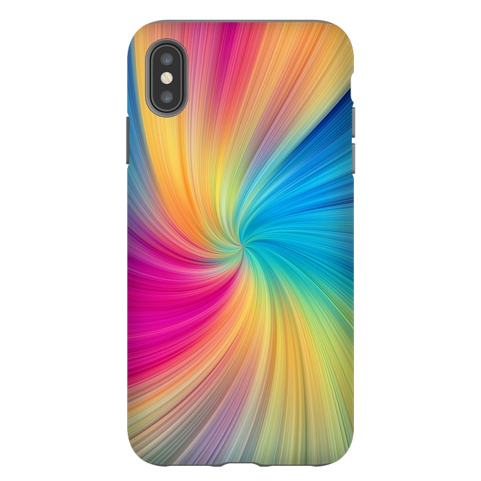 iPhone Xs Max StrongFit Rainbow Abstract Design by Art Design Works