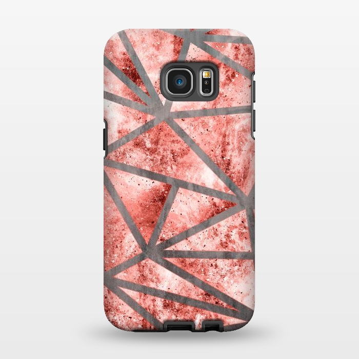 Galaxy S7 EDGE StrongFit Geometric XXXV - I by Art Design Works