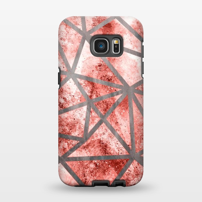 Galaxy S7 EDGE StrongFit Geometric XXXV - II by Art Design Works