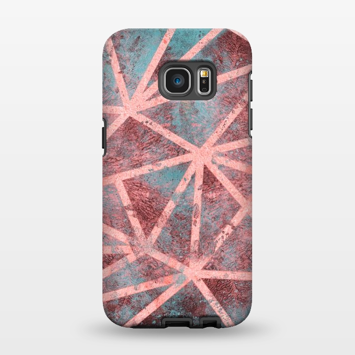 Galaxy S7 EDGE StrongFit Geometric XXXIV - I by Art Design Works