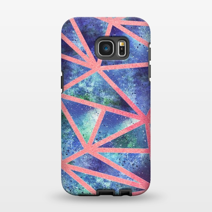 Galaxy S7 EDGE StrongFit Geometric XXXIII - I by Art Design Works