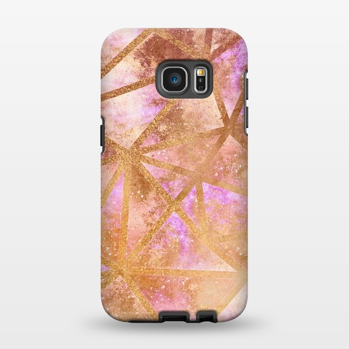 Galaxy S7 EDGE StrongFit Geometric XXXII - I by Art Design Works