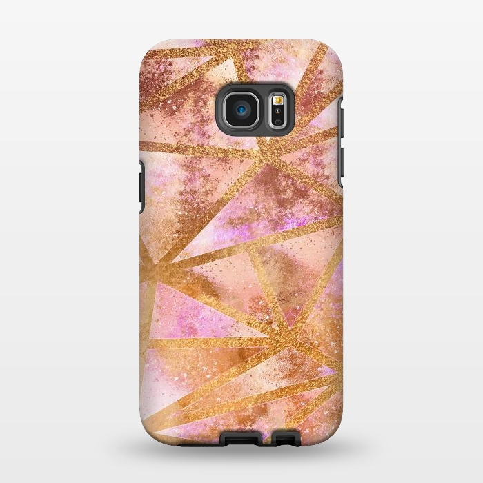 Galaxy S7 EDGE StrongFit Geometric XXXII - II by Art Design Works
