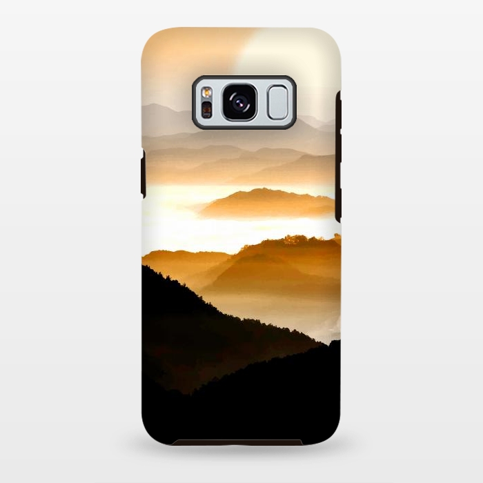 Galaxy S8 plus StrongFit Sunrise Mountain by Creativeaxle