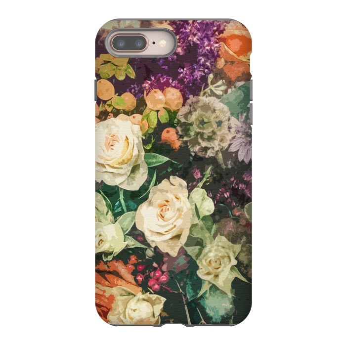 iPhone 7 plus StrongFit Floral Bunch by Creativeaxle