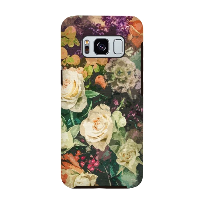 Galaxy S8 StrongFit Floral Bunch by Creativeaxle
