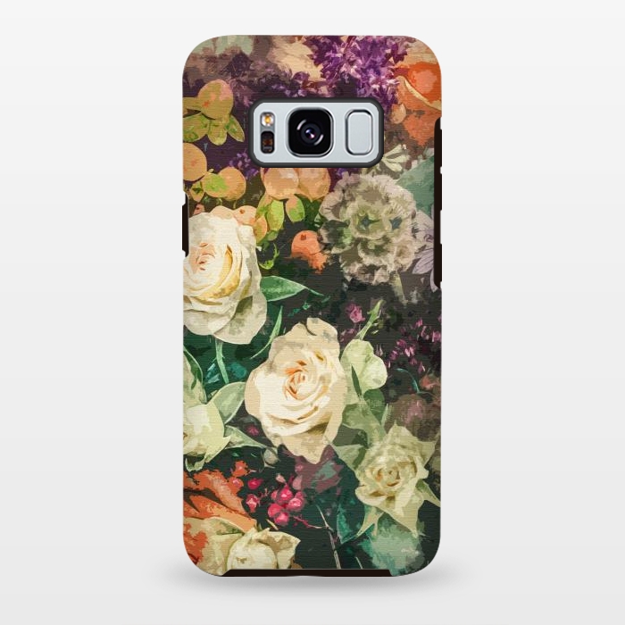 Galaxy S8 plus StrongFit Floral Bunch by Creativeaxle