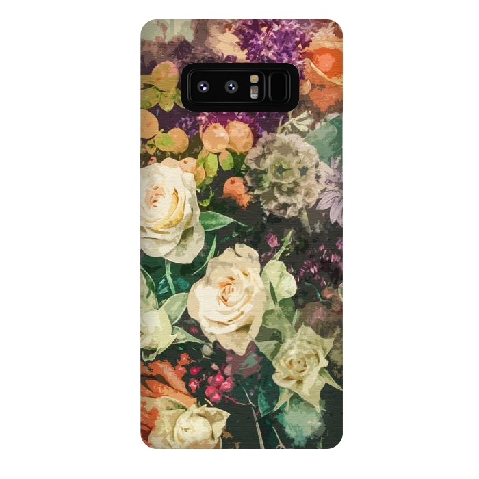 Galaxy Note 8 StrongFit Floral Bunch by Creativeaxle