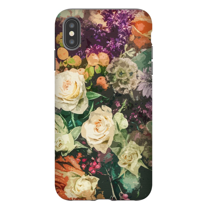 iPhone Xs Max StrongFit Floral Bunch by Creativeaxle