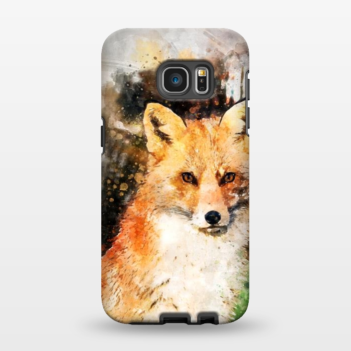 Galaxy S7 EDGE StrongFit Clever Fox by Creativeaxle