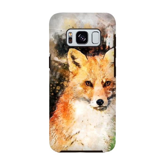 Galaxy S8 StrongFit Clever Fox by Creativeaxle