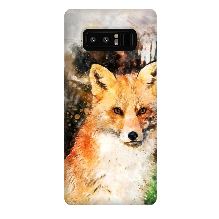Galaxy Note 8 StrongFit Clever Fox by Creativeaxle