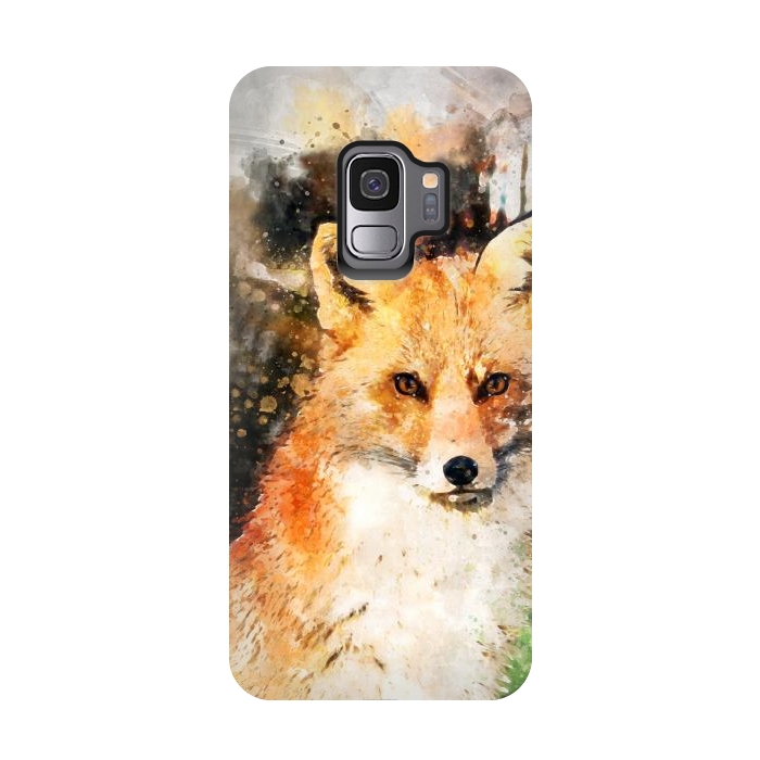 Galaxy S9 StrongFit Clever Fox by Creativeaxle