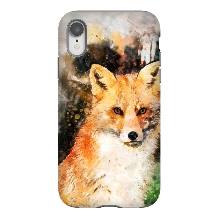 iPhone Xr StrongFit Clever Fox by Creativeaxle