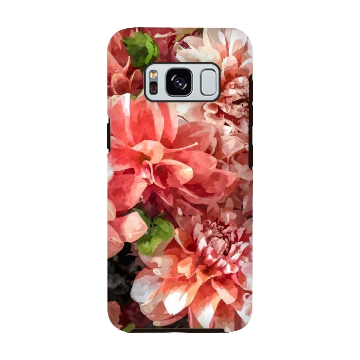 Galaxy S8 StrongFit Beauty in Dahlia by Creativeaxle