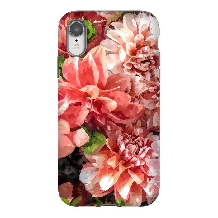 iPhone Xr StrongFit Beauty in Dahlia by Creativeaxle