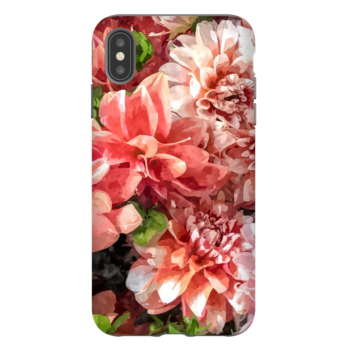 iPhone Xs Max StrongFit Beauty in Dahlia by Creativeaxle