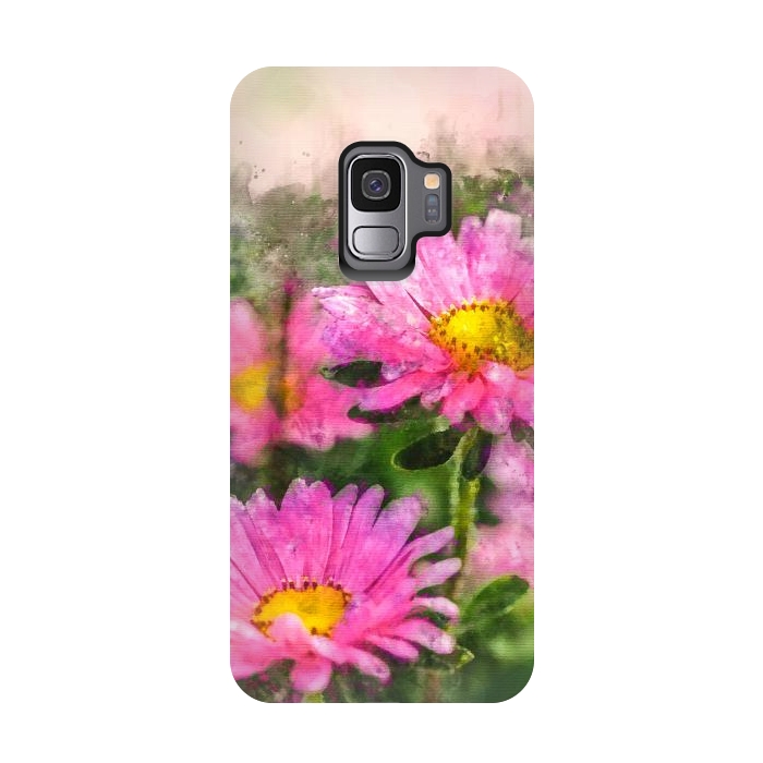 Galaxy S9 StrongFit Pink Queen by Creativeaxle