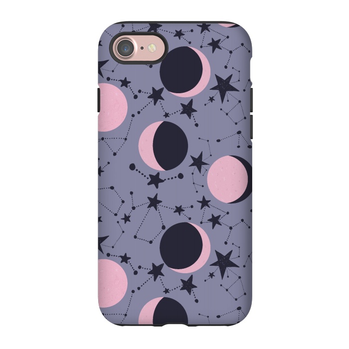 iPhone 7 StrongFit Purple galaxy by  Utart