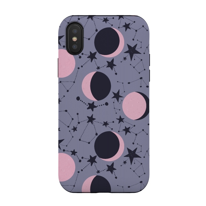 iPhone Xs / X StrongFit Purple galaxy by  Utart