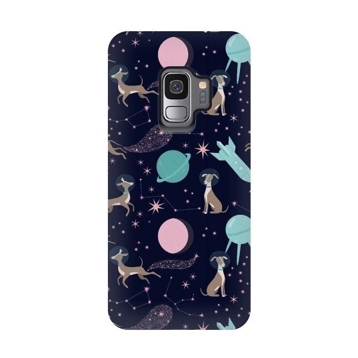 Galaxy S9 StrongFit Dogs in Space  by  Utart