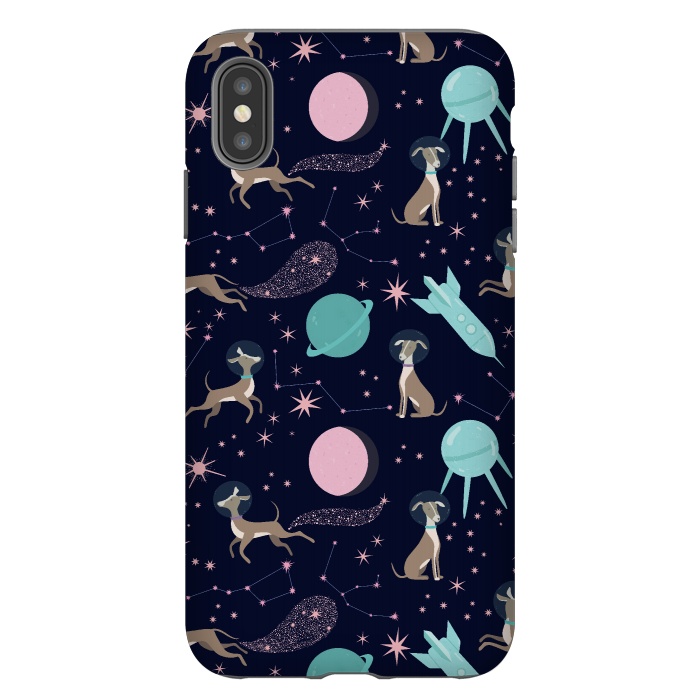 iPhone Xs Max StrongFit Dogs in Space  by  Utart