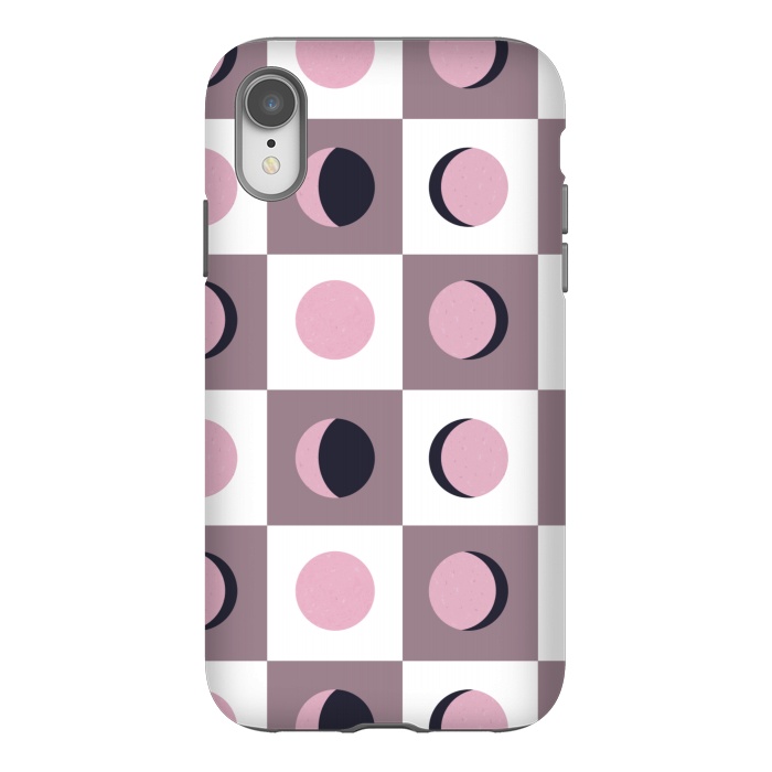 iPhone Xr StrongFit Pink Moons by  Utart