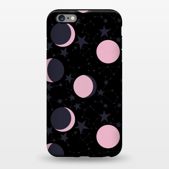 iPhone 6/6s plus StrongFit Pink moons on blue by  Utart