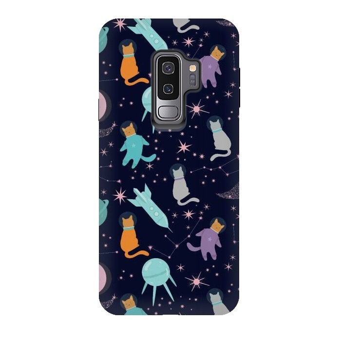 Galaxy S9 plus StrongFit Cats in space by  Utart
