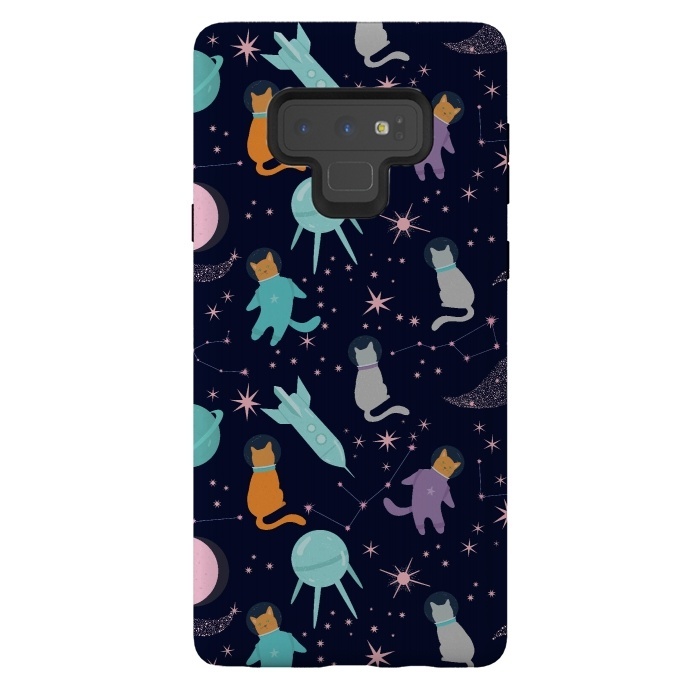 Galaxy Note 9 StrongFit Cats in space by  Utart